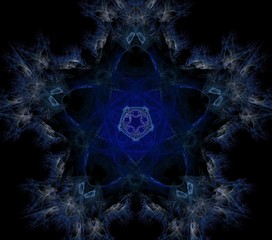 Abstract background, Pentagon