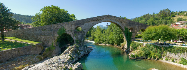 Roman bridge of Cangas de Onis