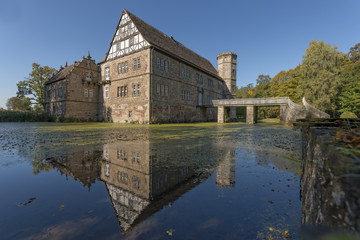 Obraz premium Schloss Schwckhausen bei Paderborn