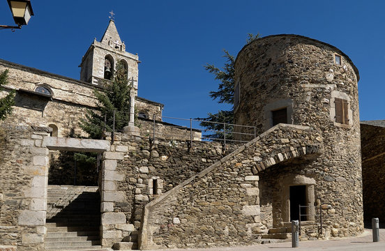 Church of Nostra Senyora del Angels, Llivia, Girona, Spain