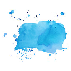 Obraz premium Abstract hand drawn watercolor background