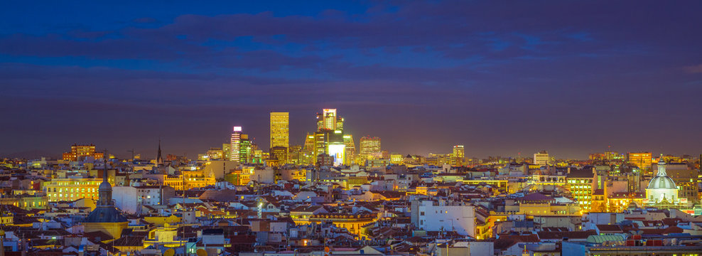 The Skyline of Madrid