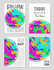 Abstract vector layout background set. For art template design, list, page, mockup brochure theme style, banner, idea, cover, booklet, print, flyer, book, blank, card, ad, sign, sheet,, a4.