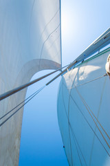 Fototapeta premium Sailing through Croatia
