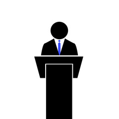 Isolated business icon