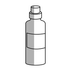 water bottle icon over white background. vector illustration