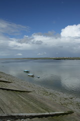 Barque en baie de Somme,Picardie