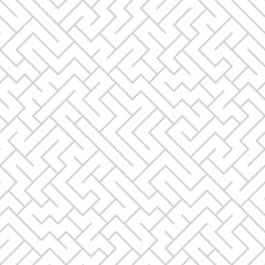 Vector graphic abstract geometry  maze pattern. subtle seamless geometric background . subtle pillow and bed sheet design. unique art deco. hipster fashion print
