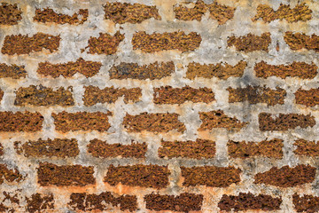 Laterite wall background