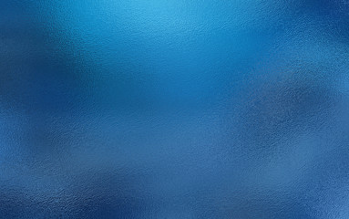 Blue foil texture background