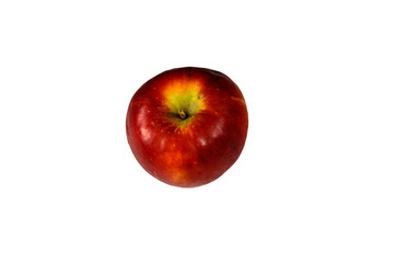 Red apple isolated on white