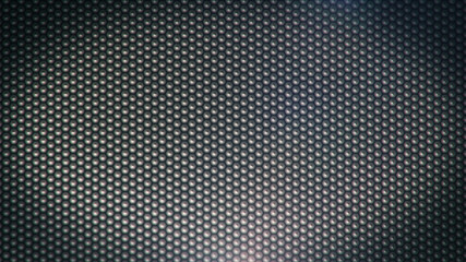 Metal hexagon pattern