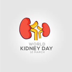 World Kidney day campaign Vector