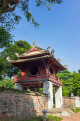Khue Van Cac ( Stelae of Doctors ) in Temple of Literature ( Van Mieu ).  The temple hosts the 