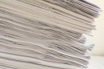 stack of paper