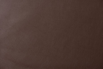 Dark brown leather swatch section