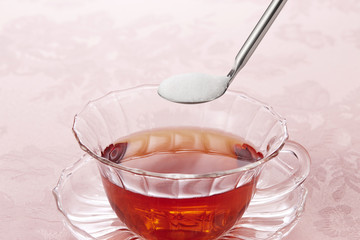紅茶と砂糖