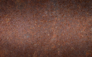 The steel from rust background.