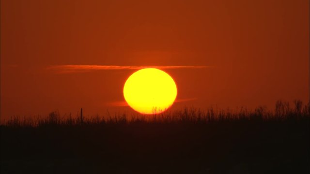 Epic awesome sunset on beach ws