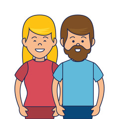business people avatars icon vector illustration design