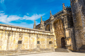 Fototapeta premium Medieval Templar castle in Tomar