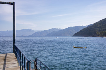  Landing pier by the Pacific Ocean
