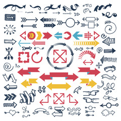 Arrow web icon vector illustration.