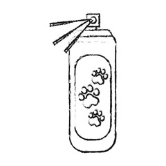 dog supplement icon over white background. pet shop concept. vector illlustration