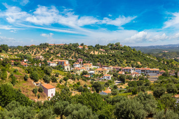 Fototapeta na wymiar Panoramic view of Tomar