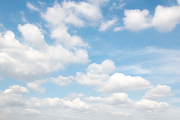 Sky with clouds