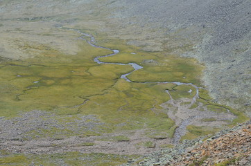 The harsh and majestic Sayan mountains.