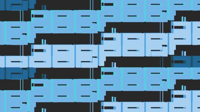 Blue loopable motion background