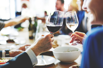 People Cheers Celebration Toast Happiness Togetherness Concept