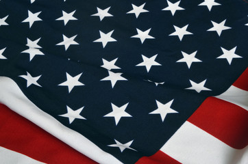 American Flag as background
