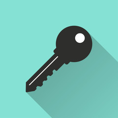 Key - vector icon.