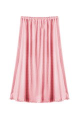 Pink skirt isolated