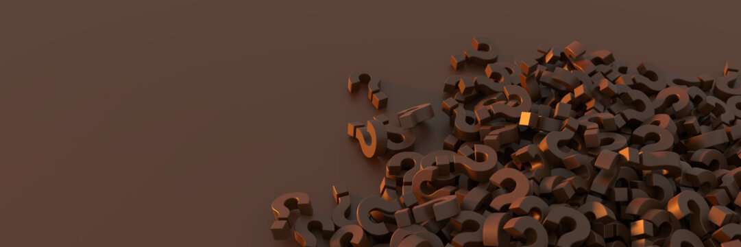 Infinite chocolate question marks