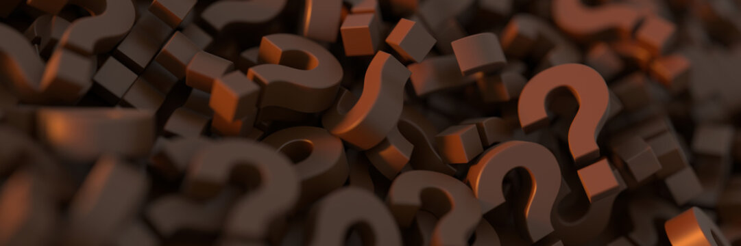 Infinite chocolate question marks