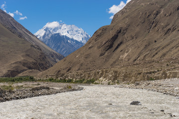 Obraz premium Landscape of K2 trekking trail, Skardu, Gilgit, Pakistan