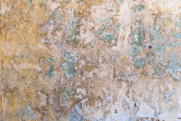 Obraz na płótnie Canvas Decayed plastered wall abstract background