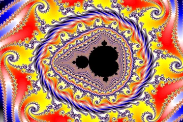 Mandelbrot-Fraktal (Ausschnitt) © Olaf Schulz