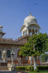 Obraz premium The building the state central museum Albert Hall the State of Rajasthan in India