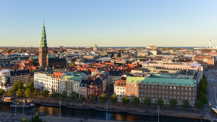 Fototapeta na wymiar Copenhagen City, Denmark
