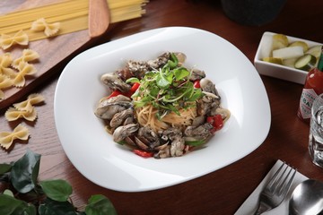 oyster oil pasta