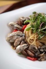 oyster oil pasta