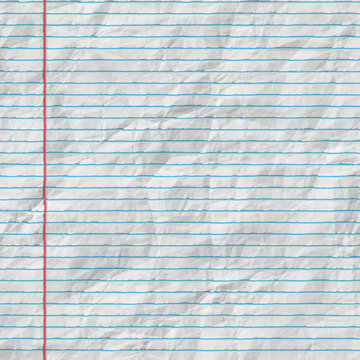Vector Illustrations Of Lined Paper With Texture Stock