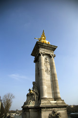 Fototapeta na wymiar Statue in Paris, France