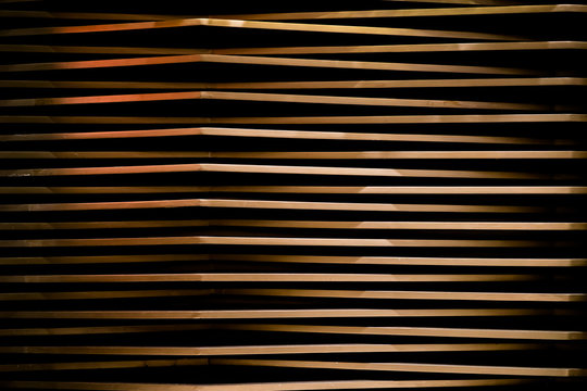 Horizontal wood strips for background use