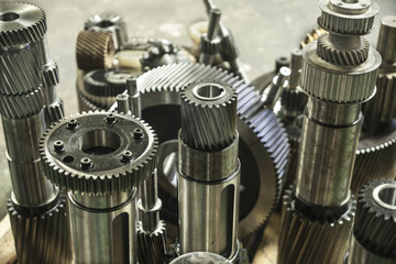 Machine part - Gears, Milling machine, CNC machines, Lathe machi