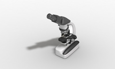 Microscope study for three-dimensional education